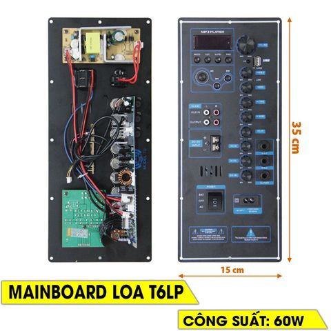  Bảng Mạch Loa Kéo T6LP Karaoke 