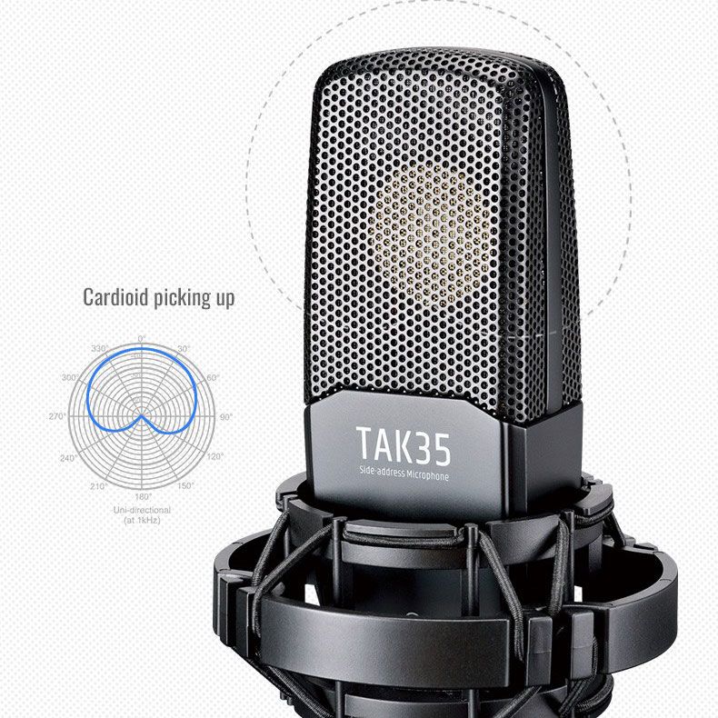 MICRO THU ÂM TAKSTAR TAK35 CHÍNH HÃNG
