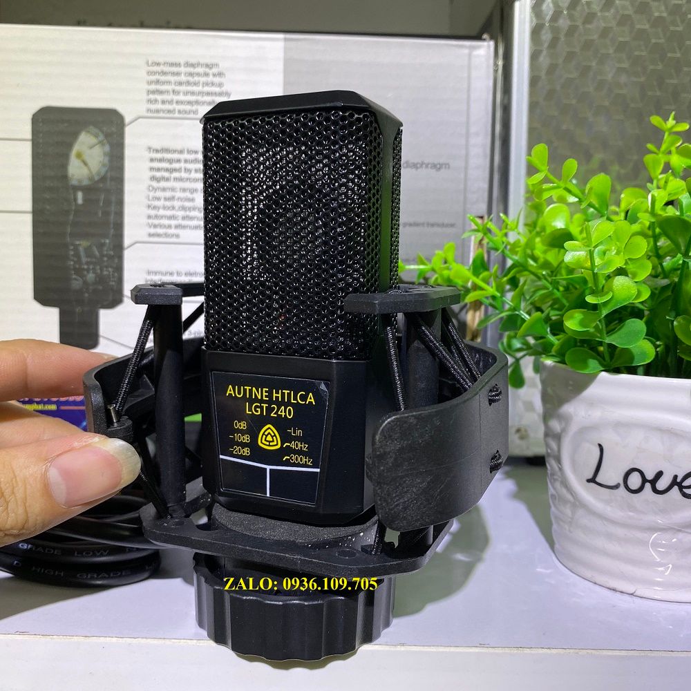Micro LGT 240 Chuyên Thu Âm Livestream
