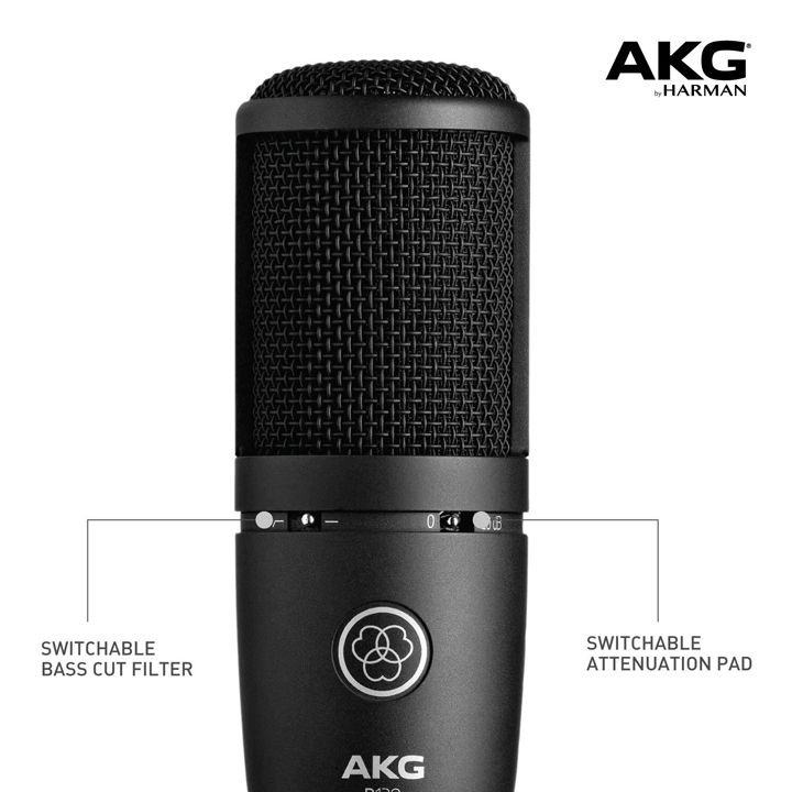 Micro Thu Âm AKG P120 Chính Hãng Chất Lượng
