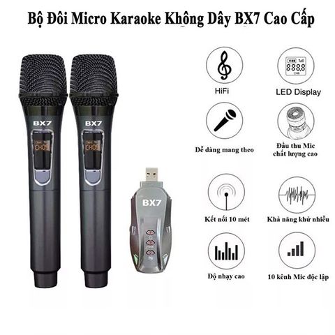  Micro Karaoke Trên Oto BX7 