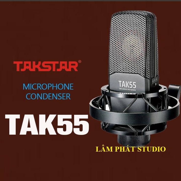 Bộ Icon Upod Pro - Mic Takstar Tak55 - Chân Mic Đứng - Phụ Kiện Xịn