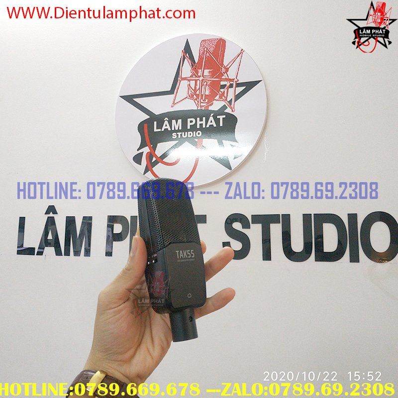 Bộ Sound Card Focusrite Solo Gen 3 Và Mic Tak55