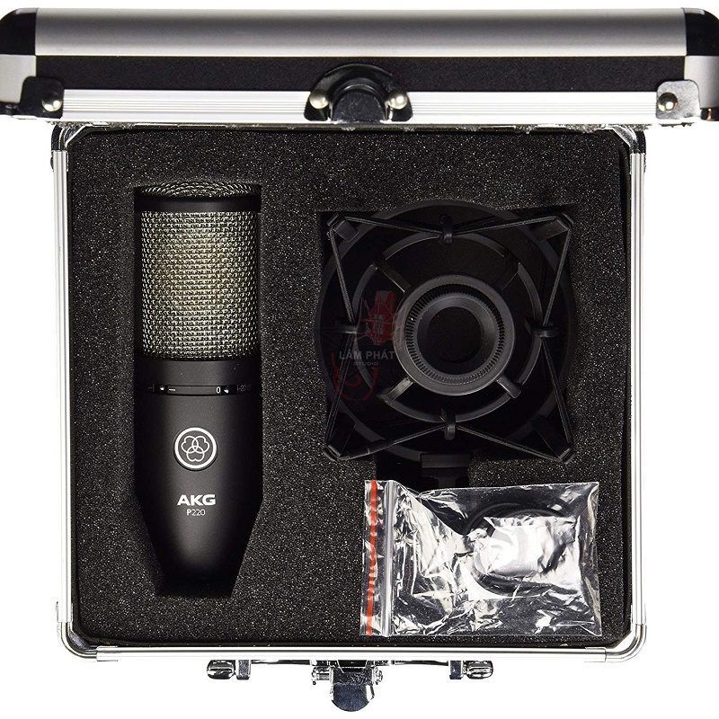 Bộ Sound Card Focusrite Solo Gen 3 Và Mic AKG P220