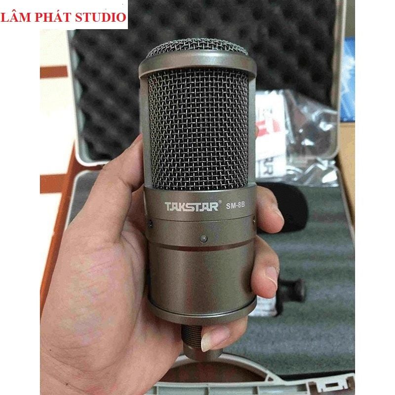 Micro Takstar SM 8B Thu Âm, Livestream Chuyên Nghiệp