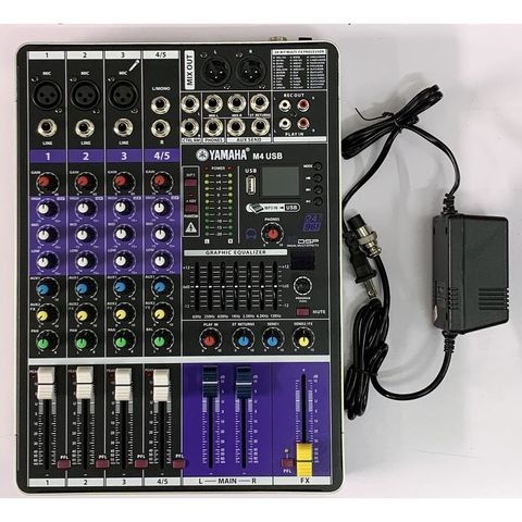 Mixer Yamaha M4 USB 99 Hiệu Ứng Tích Hợp Sẵn