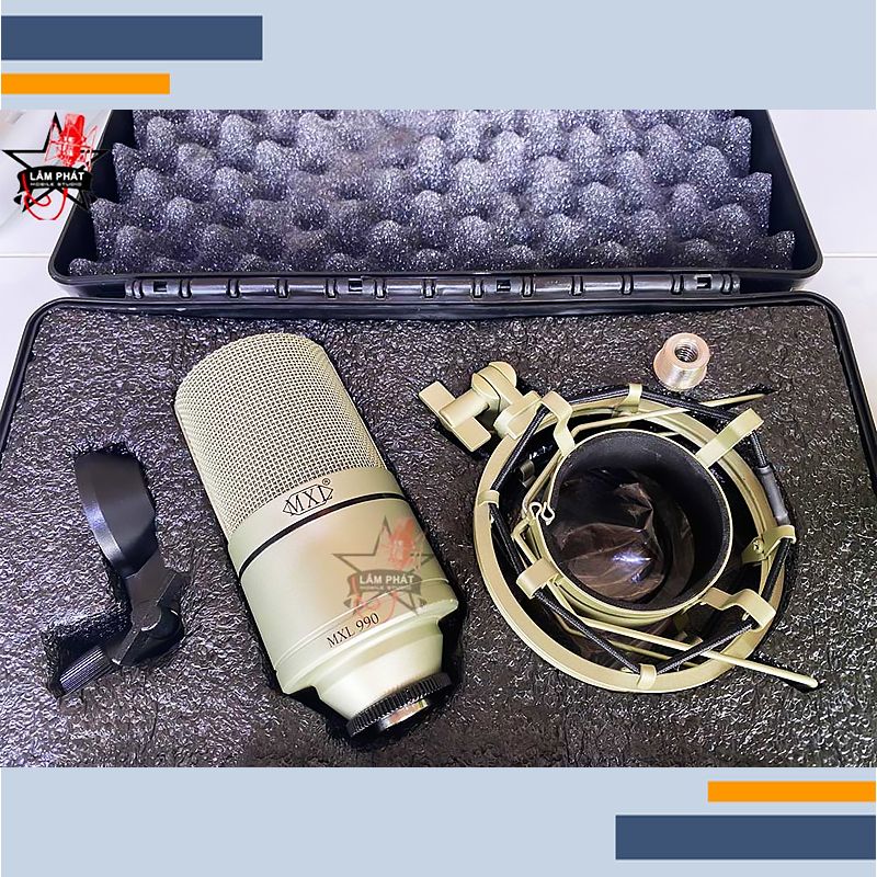 MICRO THU ÂM MXL 990 CHÍNH HÃNG