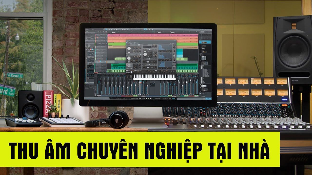 Phần Mềm Thu Âm Chuyên Nghiêp - Phần Mềm Studio One