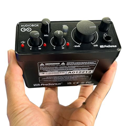  PreSonus Audio Box GO Soundcard Thu Âm Nhỏ Gọn 