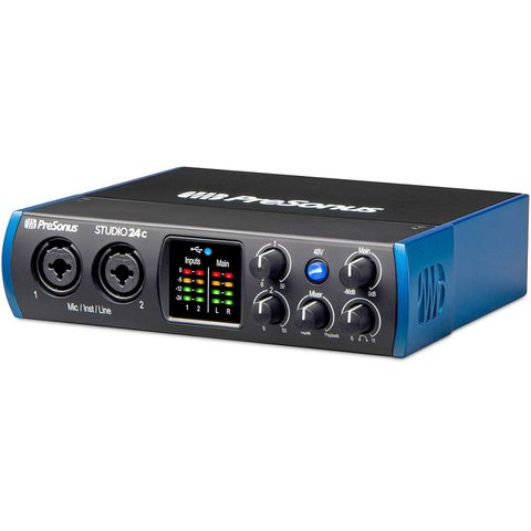 Sound Card PreSonus Studio 24C Chuyên Thu Âm Chính Hãng