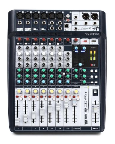 Mixer Analog Soundcraft Signature 10