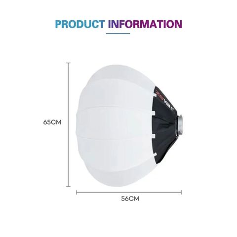  Softbox Cầu ZSYB 65cm Cao Cấp 