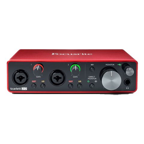  Sound Card Focusrite Scarlett 2i2 3rd (Gen) 