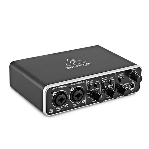 Sound Card Thu Âm Behringer U-PHORIA UMC202HD Chính Hãng