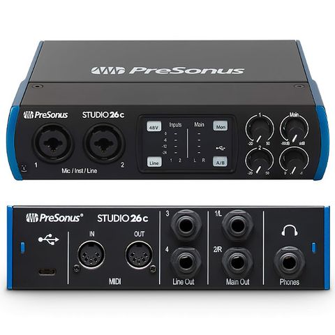  PreSonus Studio 26C Chính Hãng 