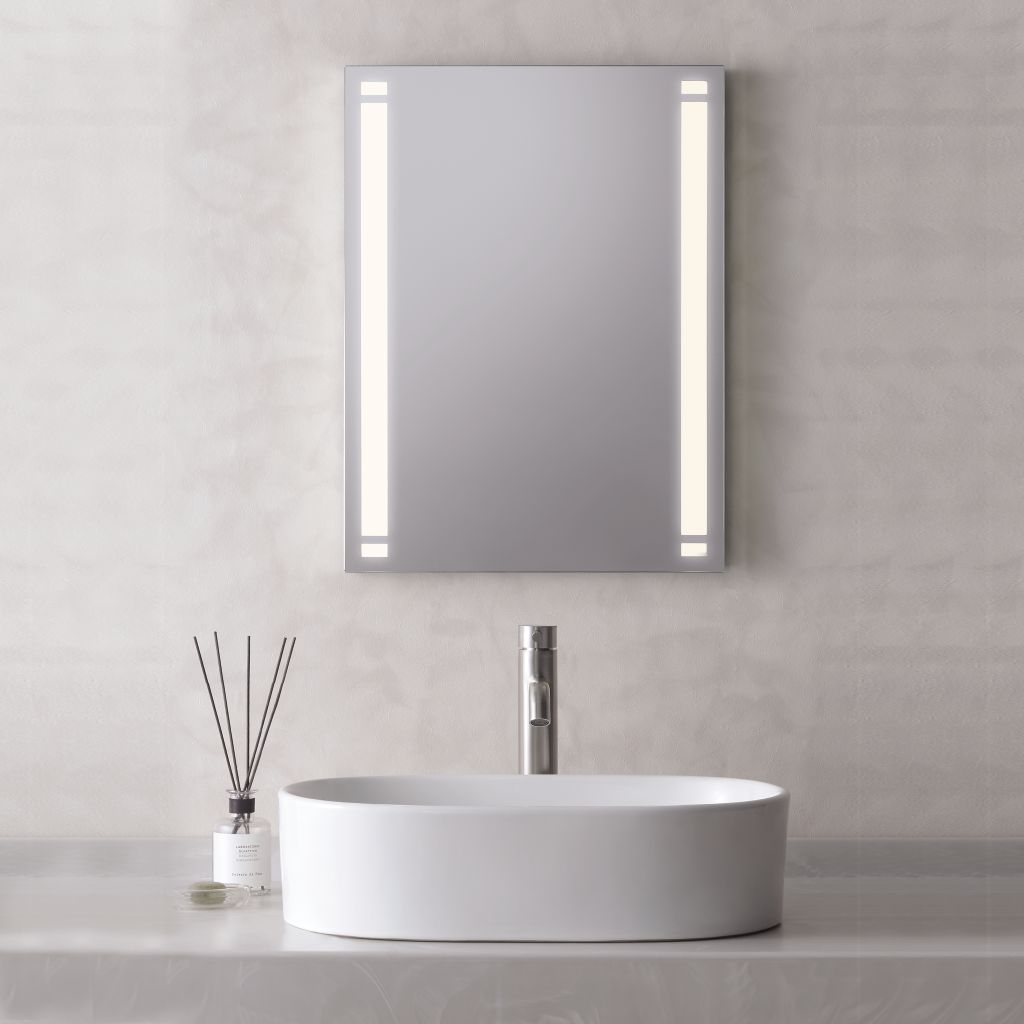 Đèn gương tích hợp LED 45x60 - chống sương mù - MBK011