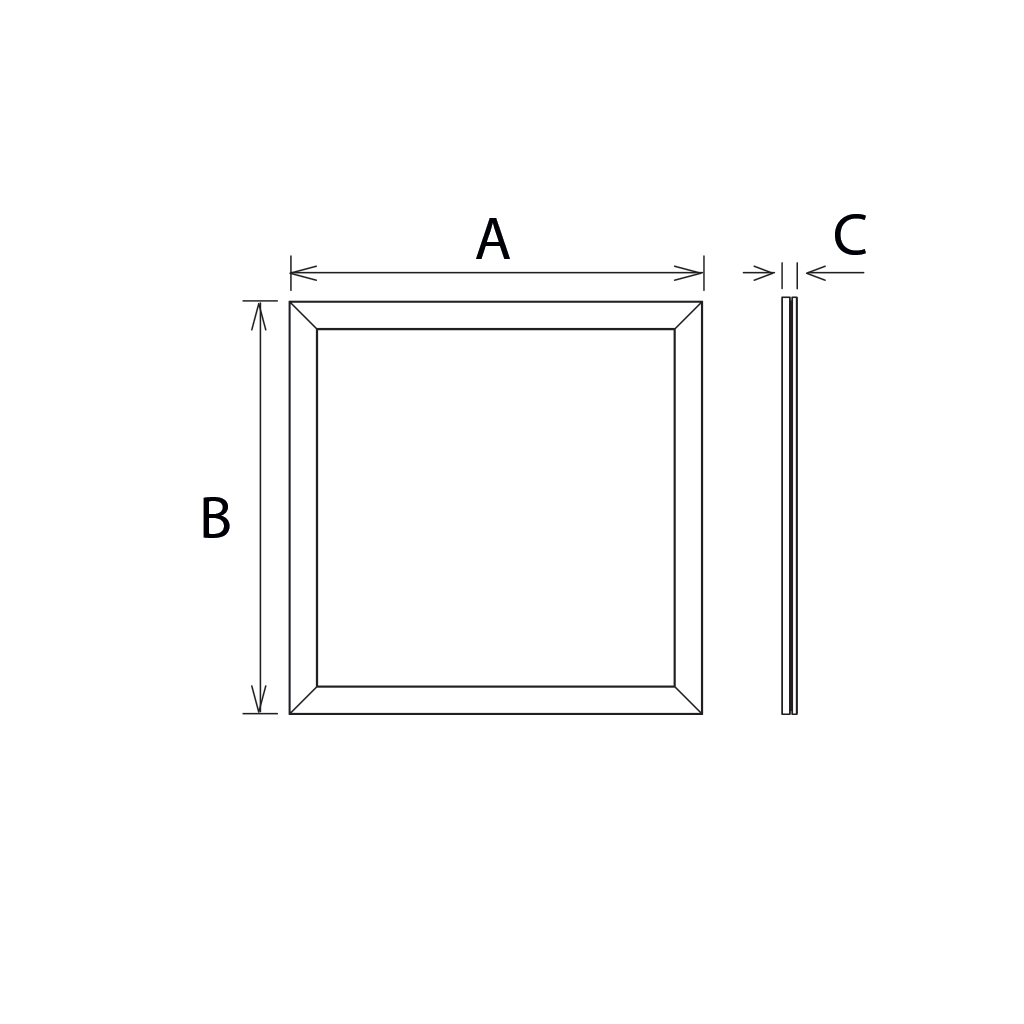 Đèn Panel âm trần MT200-014-019