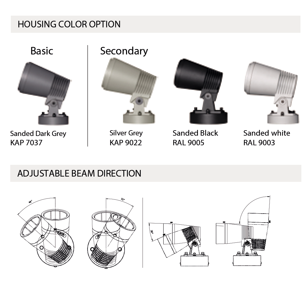 Đèn spot light cắm cỏ MT970-010-013