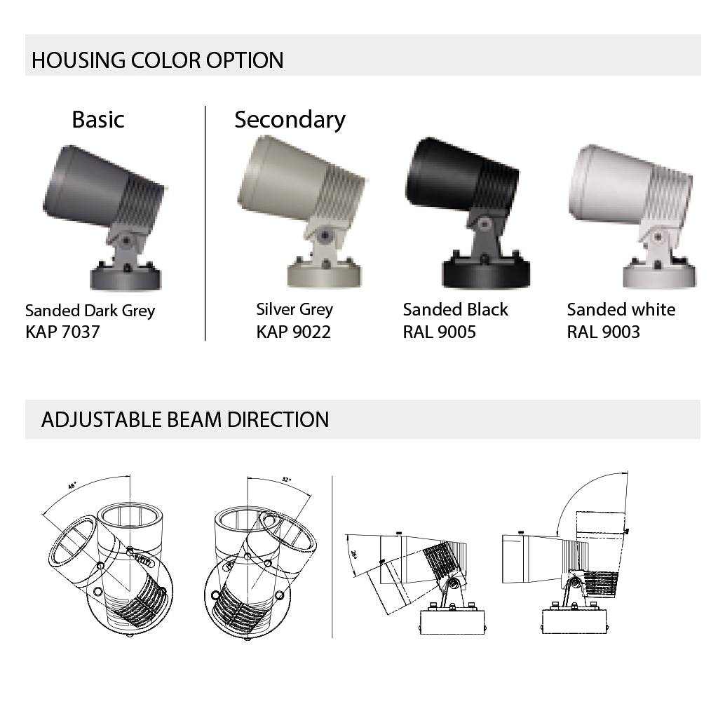 Đèn spot light cắm cỏ MT970-014-017