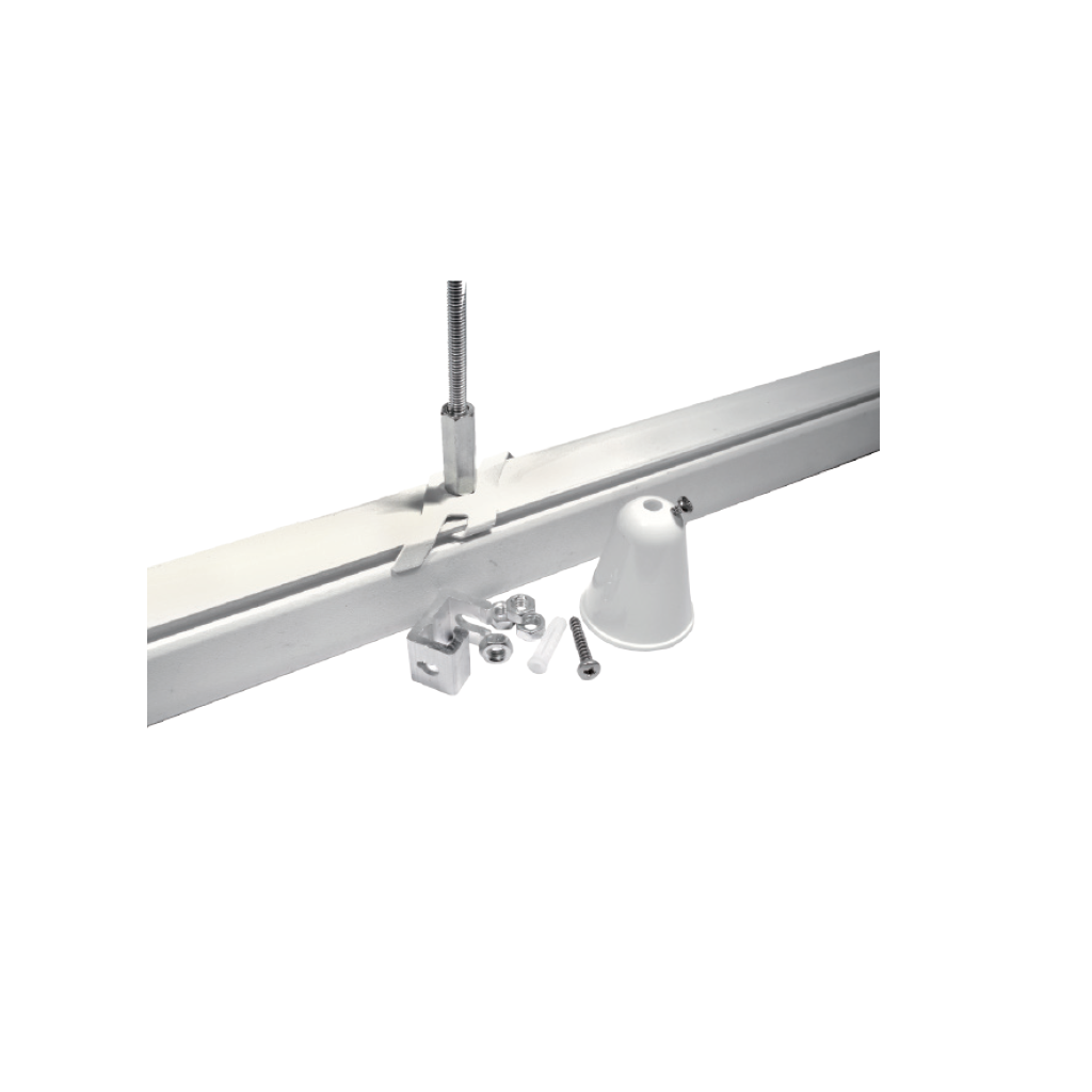 Giá treo trần, bộ dụng cụ treo EZCLIK với dây - Ceiling mount, EZCLIK supension kit with ROD - Ray Tracklight - Pro-EZ0447