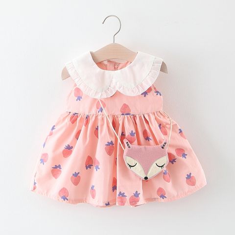Váy dáng xòe bé gái LOBY được tặng túi cáo V0401016