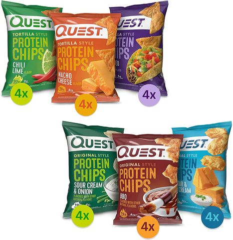  Bánh Quest Protein Chips bán chạy nhất thế giới 20g Protein/Gói 