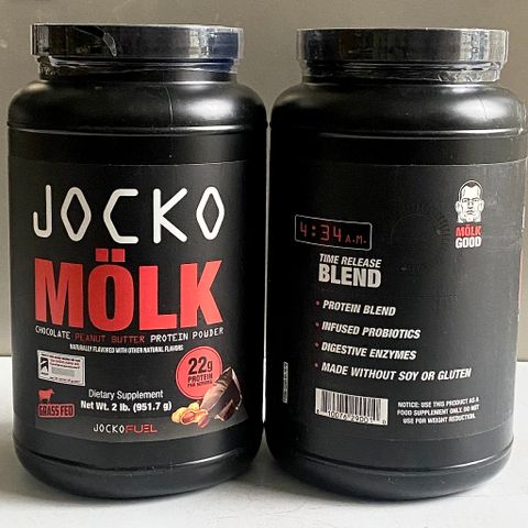  Bổ sung đạm Grass-Fed Whey Protein Powder JOCKO MÖLK : Made in USA 31 lần dùng 