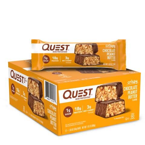  Bánh Protein Bar Quest bán chạy nhất Amazon - Hero Bar không đường 