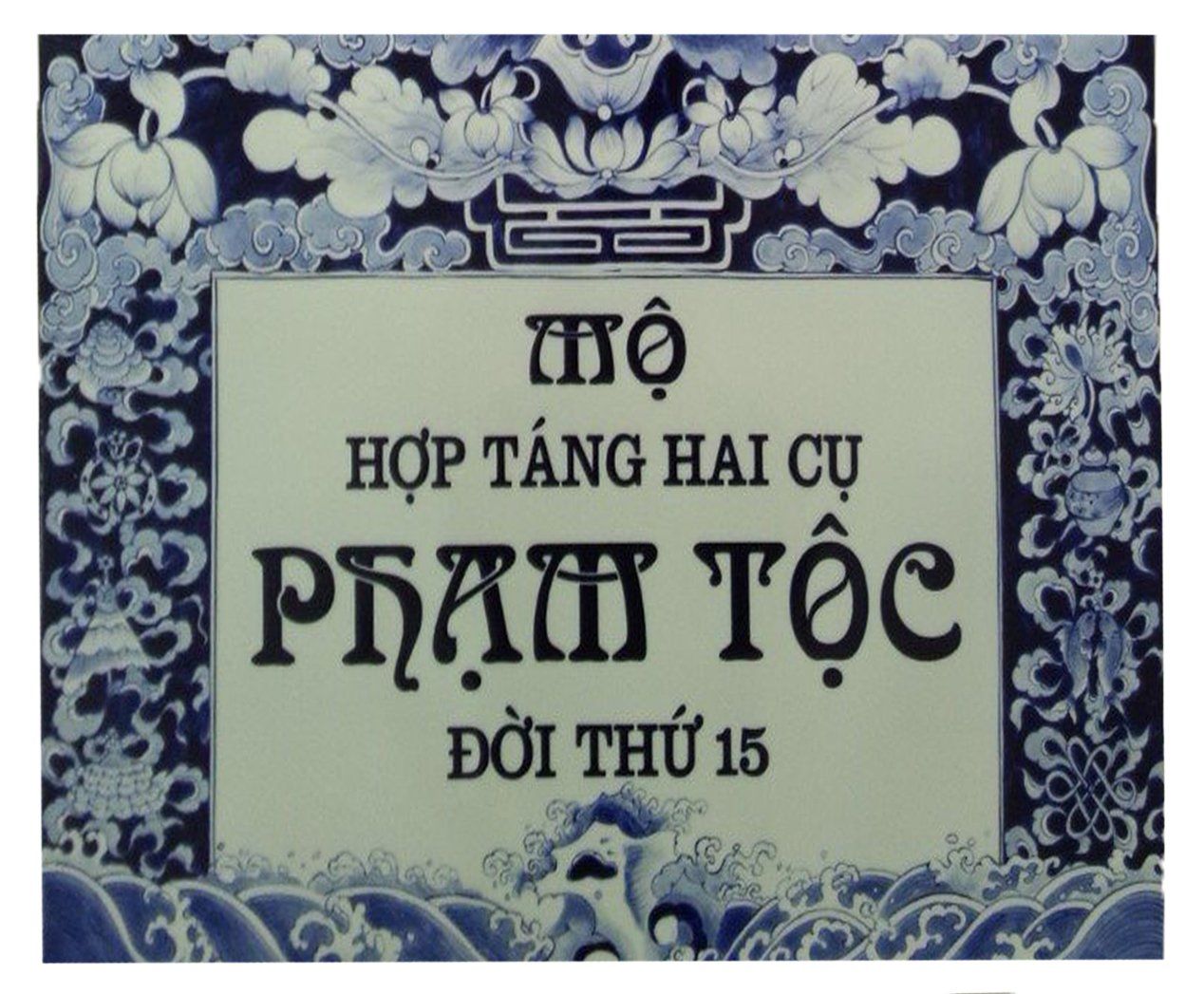 Bia sứ / Bia mộ - Nhận thi công kích thước theo yêu cầu