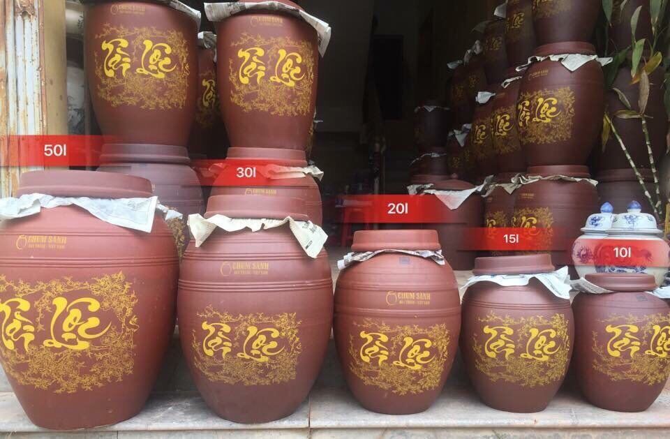 10L - Chum Sành ngâm Rượu Tài Lộc 10 Lít