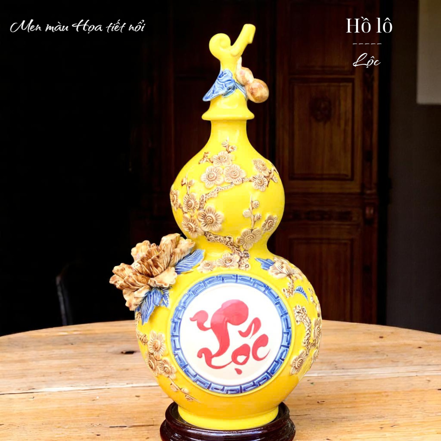 Hồ lô phong thủy phú quý tài lộc - Thuận buồm xuôi gió Mã HLVH40