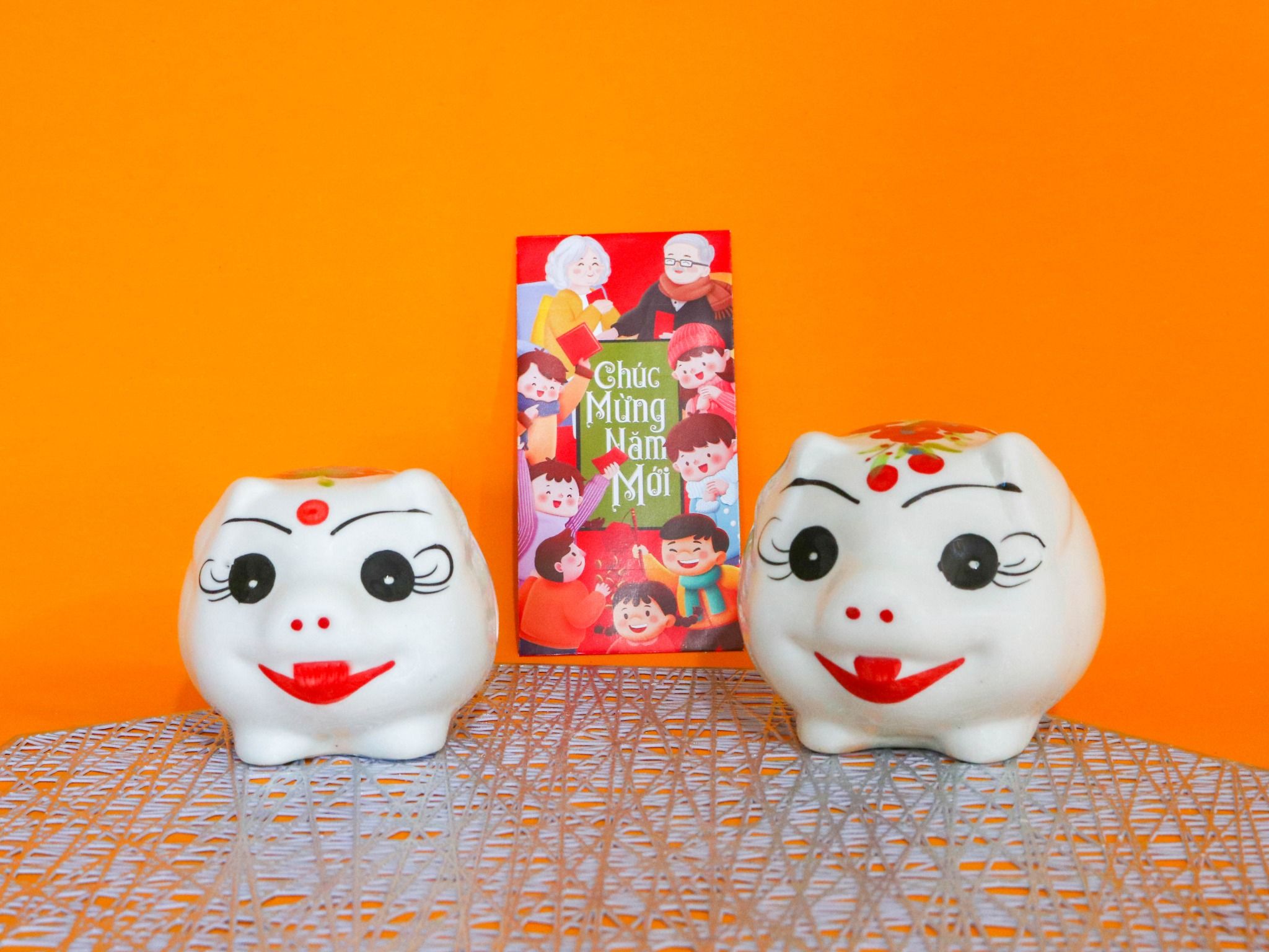 Heo đất tiết kiệm MINI - Gốm sứ Bát Tràng
