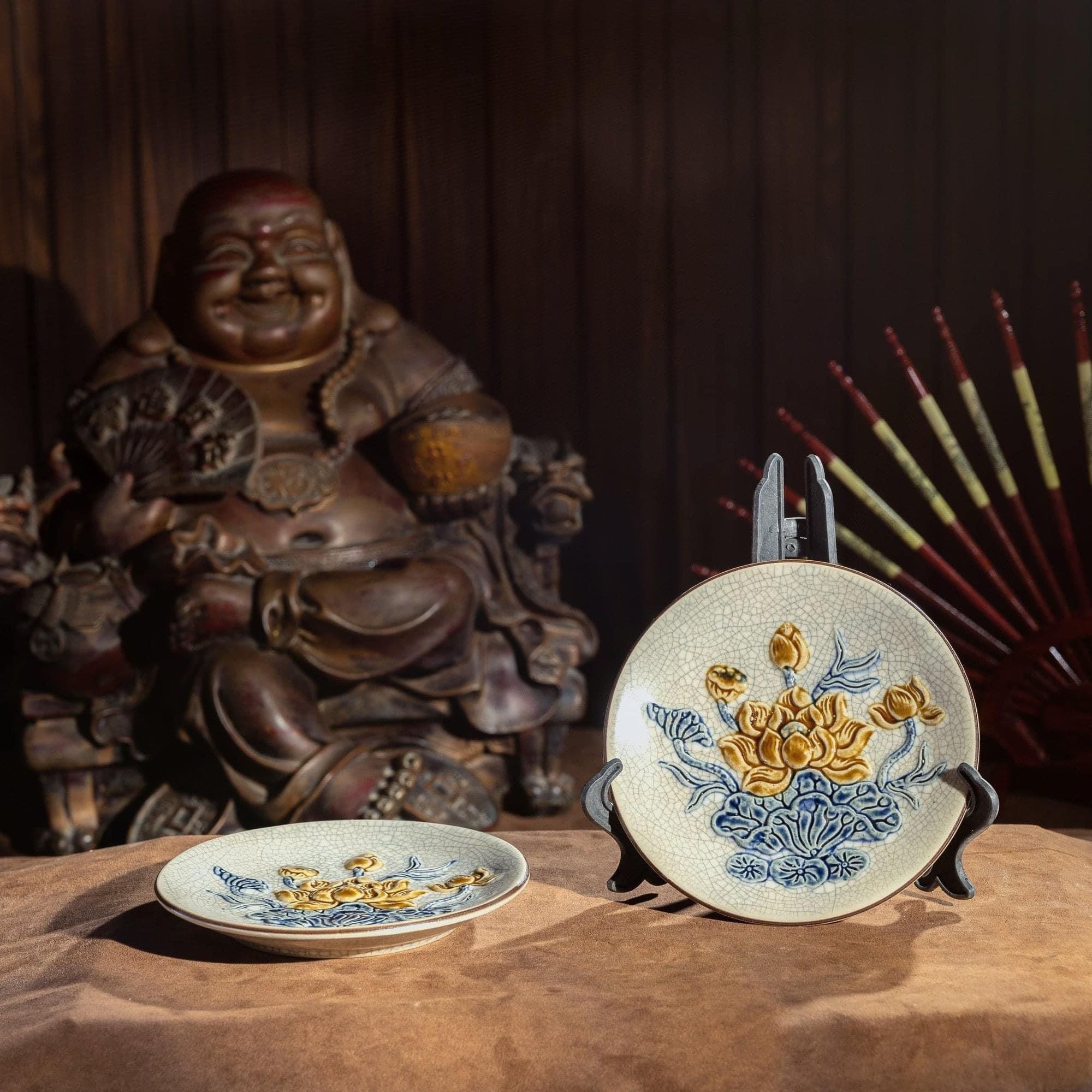 Bộ bát hương thờ gia tiên ban thờ 2m17 3N1