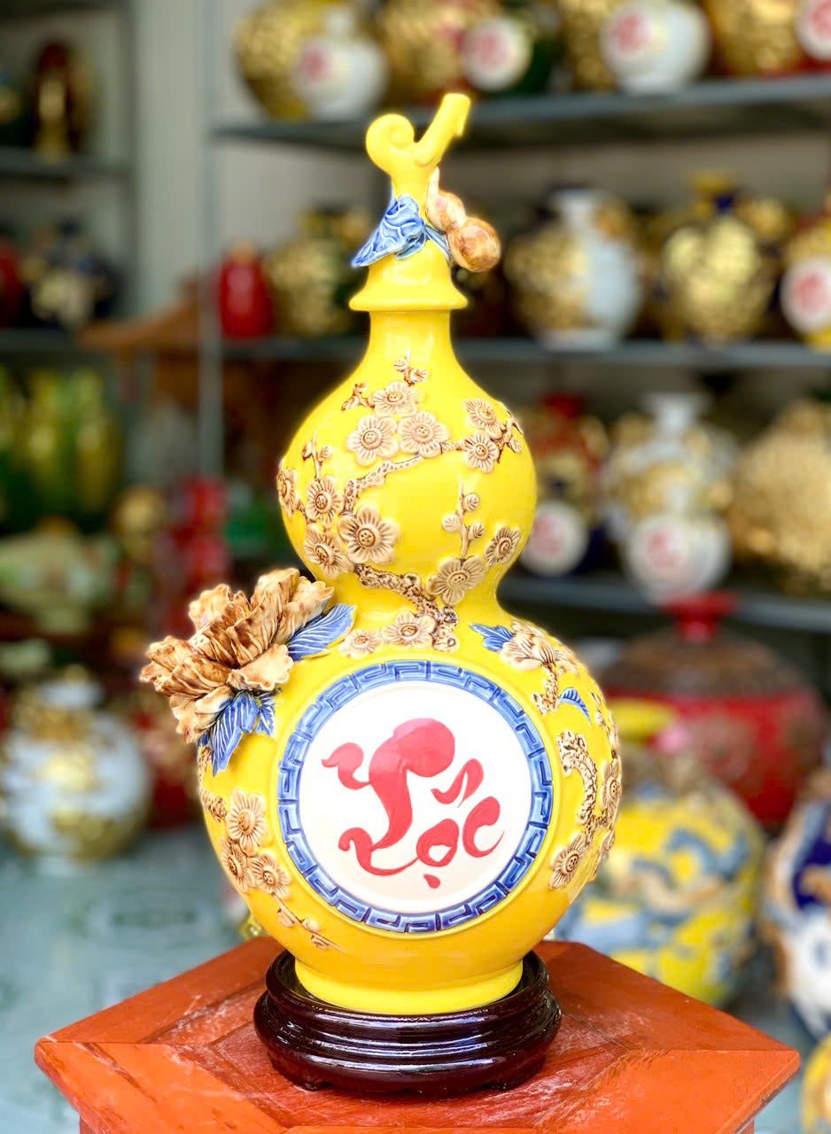 Hồ lô phong thủy phú quý tài lộc - Thuận buồm xuôi gió Mã HLVH40