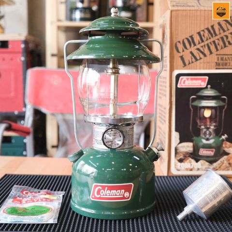 Đèn Măng Xông Coleman 200A Lantern Green Date 7/1981