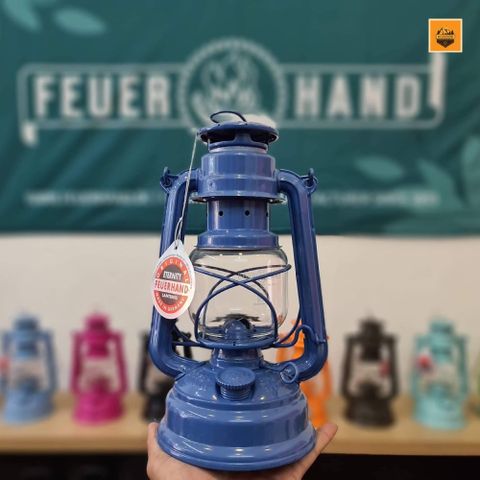 Đèn Bão Feuerhand Baby Special Hurricane Lantern 276 Brilliant Blue Special