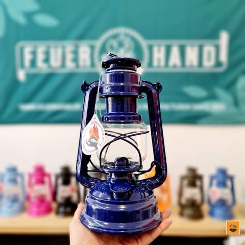 Đèn Bão Feuerhand Baby Special Hurricane Lantern 276 Cobalt Blue