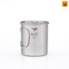 Ca Keith Titanium Mug with Cover and Folding Handle 450ml Ti3204