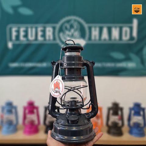 Đèn Bão Feuerhand Baby Special Hurricane Lantern 276 Anthracite Grey Special