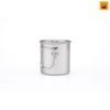Ca Keith Single-Wall Titanium Mug with Folding Handle and Lid 500ml Ti3205