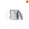 Ca Keith Single-Wall Titanium Mug with Folding Handle and Lid 650ml Ti3208