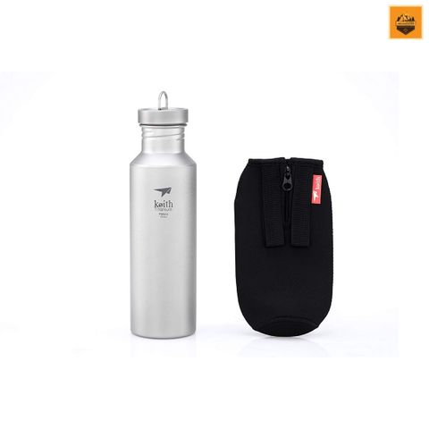 Bình Nước Keith Titanium Sport Bottle 700 ml Ti3032