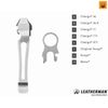Leatherman QUICK-RELEASE LANYARD RING & REMOVABLE POCKET CLIP