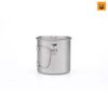 Ca Keith Single-Wall Titanium Mug with Folding Handle and Lid 650ml Ti3208