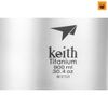 Bình Nước Keith Titanium Sport Bottle 900ml Ti3035