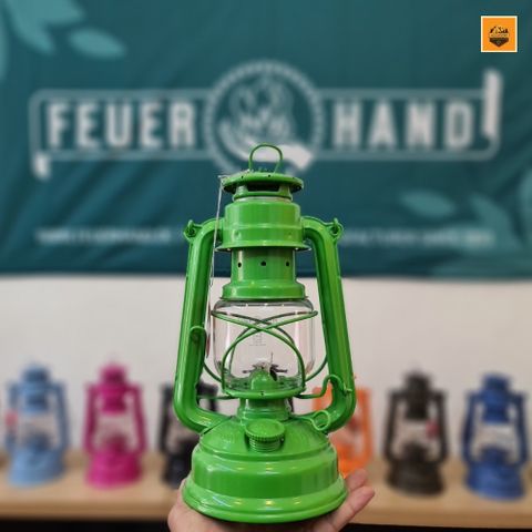 Đèn Bão Feuerhand Baby Special Hurricane Lantern 276 Yellow Green