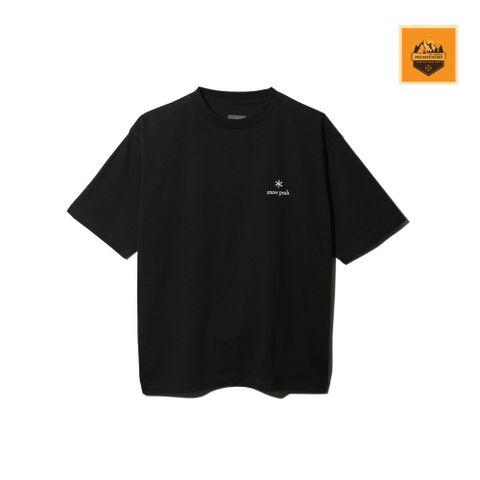 Áo Thun Snow Peak One Point Logo T Shirt Black