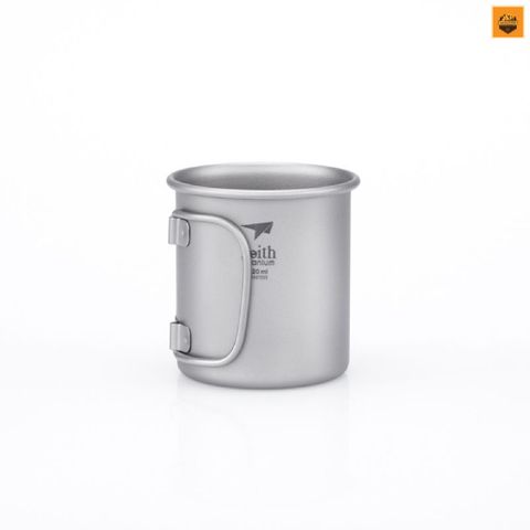 Ca Keith Single-Wall Titanium Mug with Folding Handle 220ml Ti3200