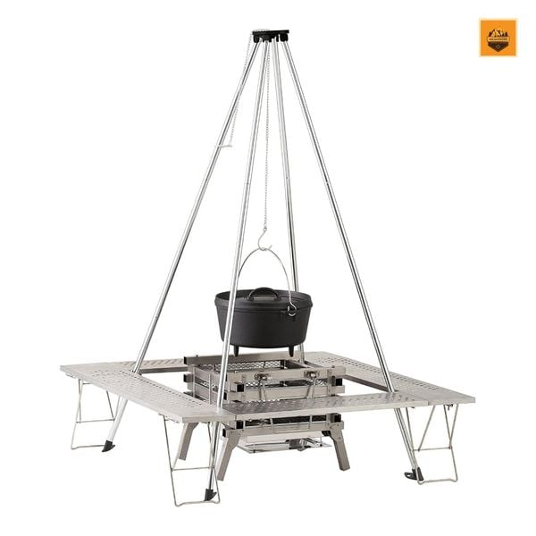 Bàn Coleman Fire Place Table – Mr.Weekend - Camping House