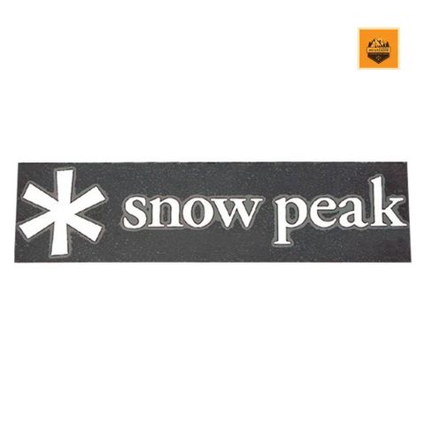Miếng dán Snow Peak Logo Sticker Asterisk S